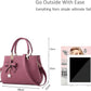 Women's Bowknot PU Leather Handbag | Shoulder & Crossbody Bag