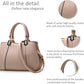 Women's PU Leather Shopper Handbag | Top Handle & Shoulder Tote Bag