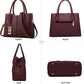 Women's XMQB888 Tote Bag | PU Leather Shoulder Handbag