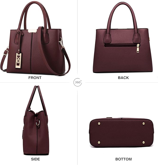 Women's XMQB888 Tote Bag | PU Leather Shoulder Handbag