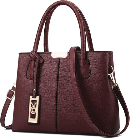 Women's XMQB888 Tote Bag | PU Leather Shoulder Handbag