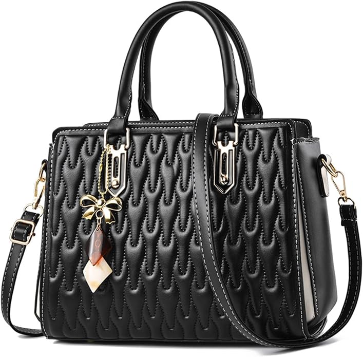 Women's Designer Printed PU Leather Handbag | Shoulder & Crossbody Bag