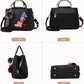 Women's Small Flower Handbag | PU Leather Designer Shoulder Bag